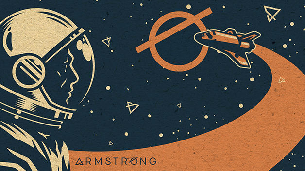 Fond d'écran Astronaute Armstrong pour desktop